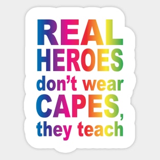 Real Heroes Sticker